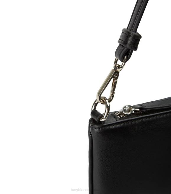 Handtaschen| de Tony Bianco Frauen Banjo-Umhängetasche schwarzes Leder 4624706